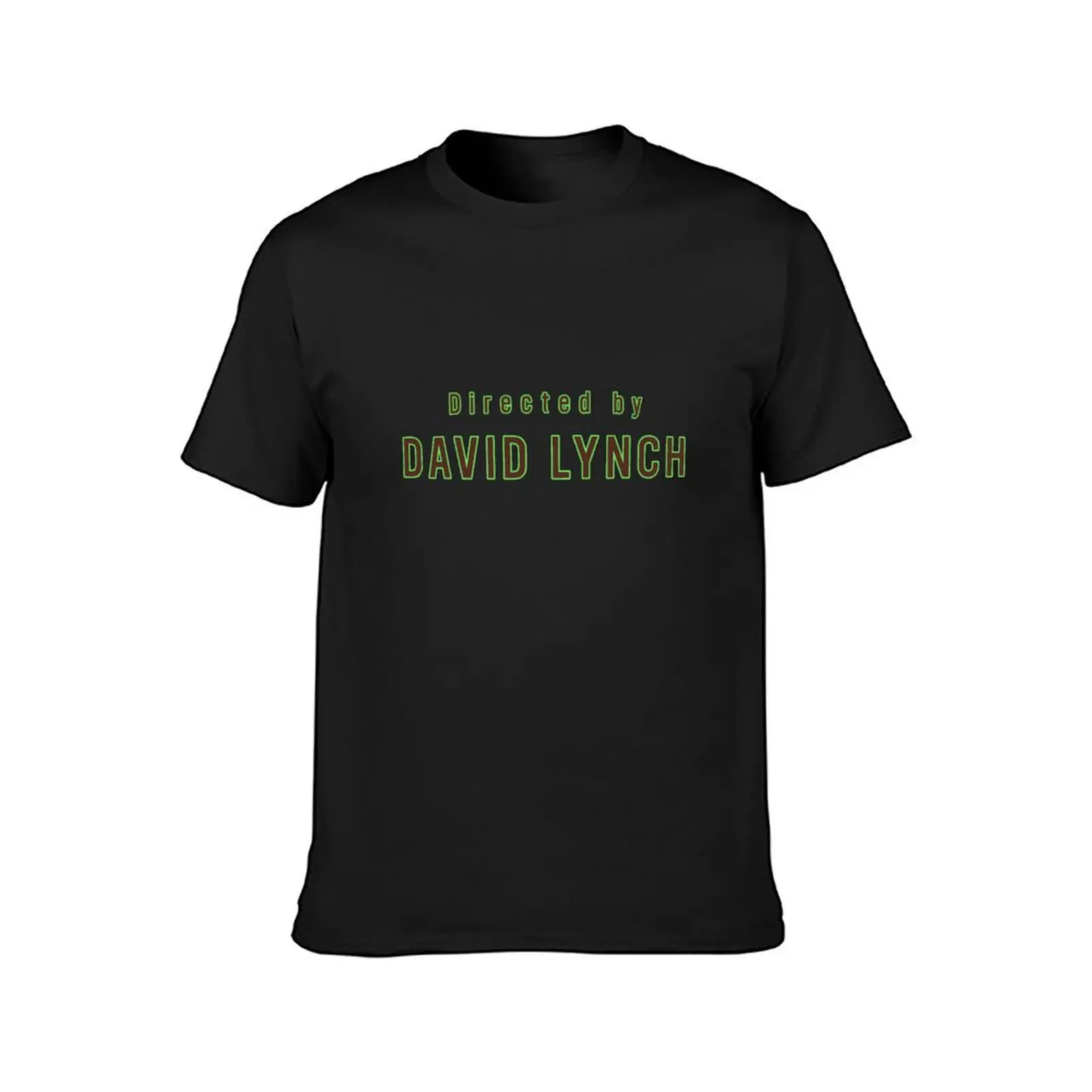 Dirigido por David Lynch masculino, T de manga curta, secagem rápida, fãs esportivos, tops bonitos, personalizáveis