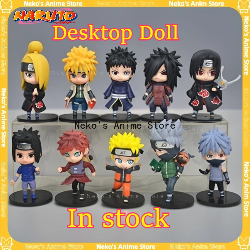 

【In Stock】Naruto Action Figure Anime Model Trendy Toys Desktop Doll Collectibles Gift