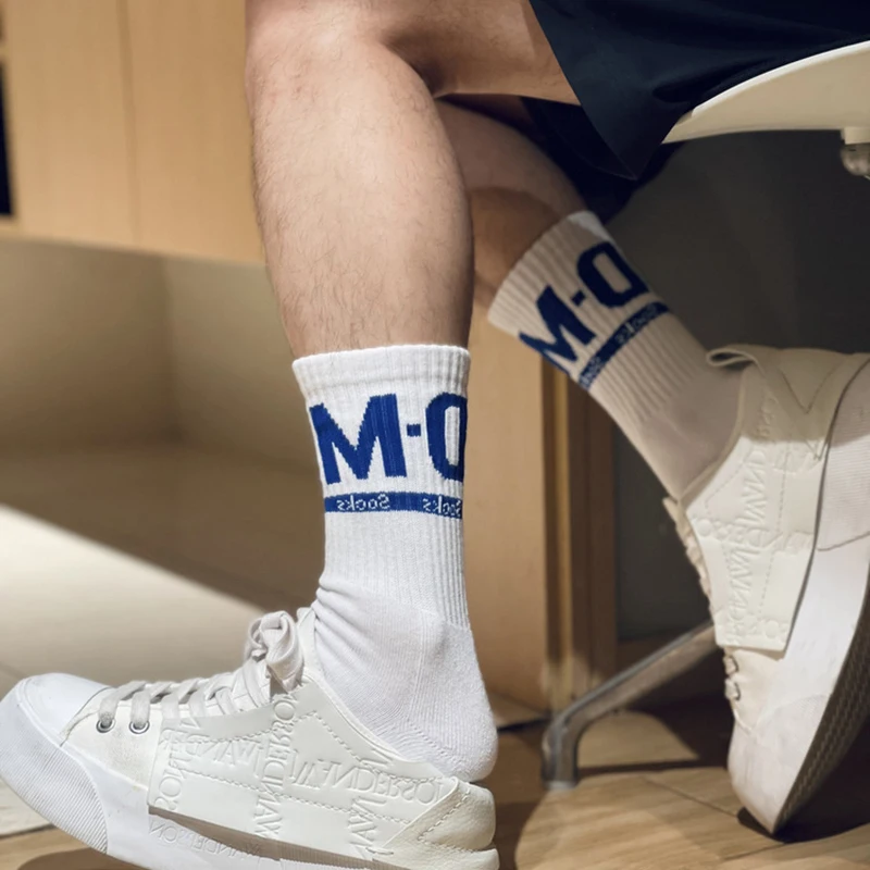 Socks Men Basketball Calcetines Crew Thicker Cotton Men Socks Sport Breathable Meias Harajuku Men Cycling Socks Compression