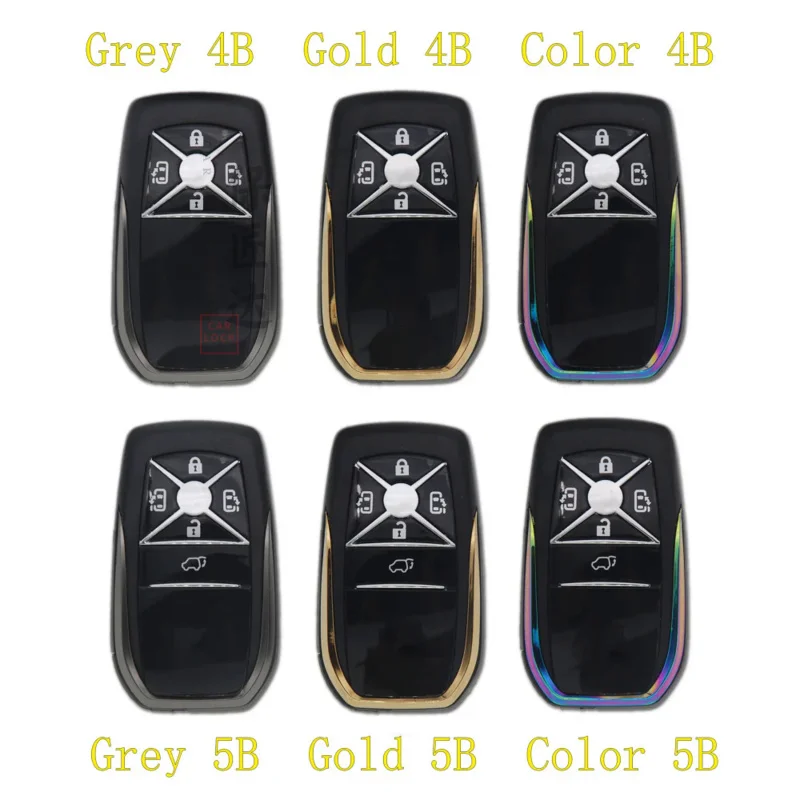 BaoJiangDd modified Remote Car Key Shell Case For Toyota NOAH PREVIA ACR50 Alphard Vellfire 20 ESTIMA Modified New style shell