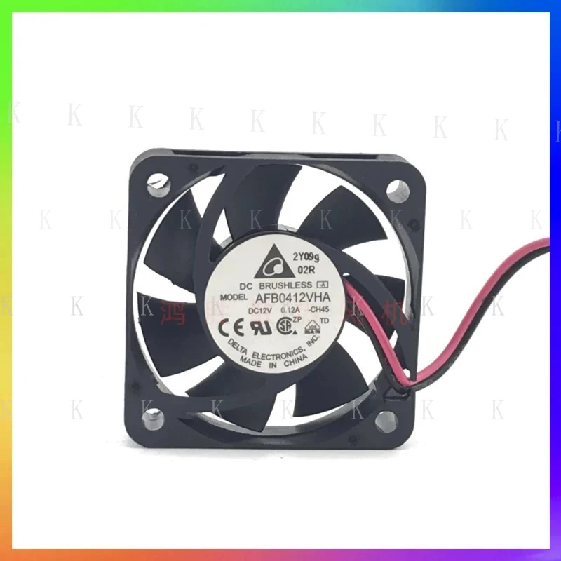 C  FOR 1PCS Delta AFB0412VHA 12V DC 0.12A 4 cm 4010 2-wire cooling fan