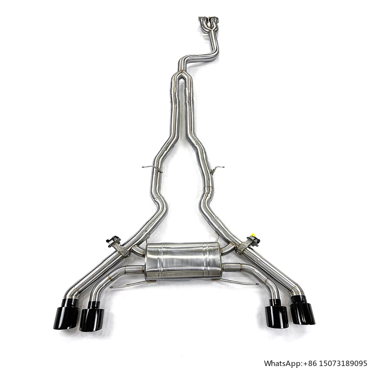 

Для BMW X3/X4/X3M 3.0T/2.0T F25/G08/G02 2011-2022: Тюнингованная выхлопная система Performance CatBack с электронным клапаном и глушителем