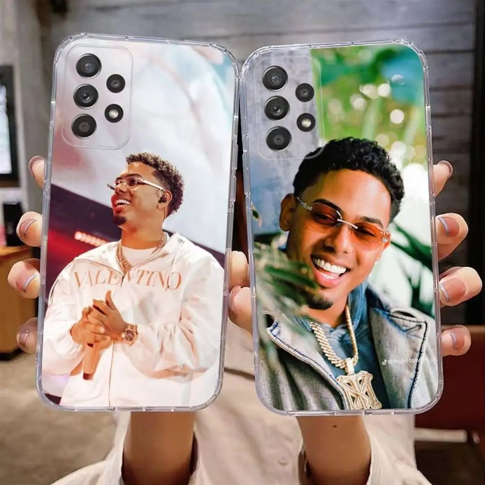 

Rapper M-Myke T-Towers Phone Case For Samsung Galaxy A,71,70,52,51,40,31,50,50S,30S,21S,12,10,Note20ultra Transparent Cover