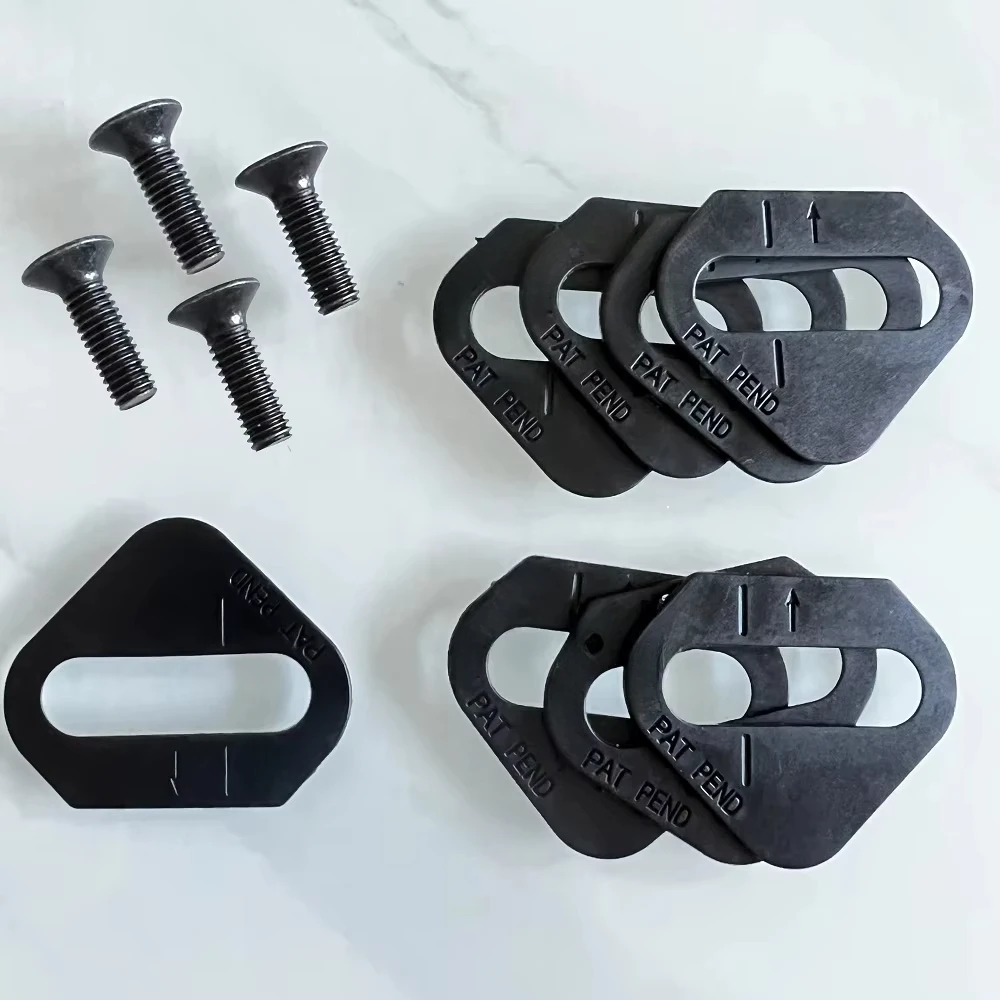 Bike Cleat Wedges for Shimano Road SPD-SL& MTB SPD ATAC SpeedPlay Crank Bros Cleats 8 pcs/Pack Bike Fitting view 5