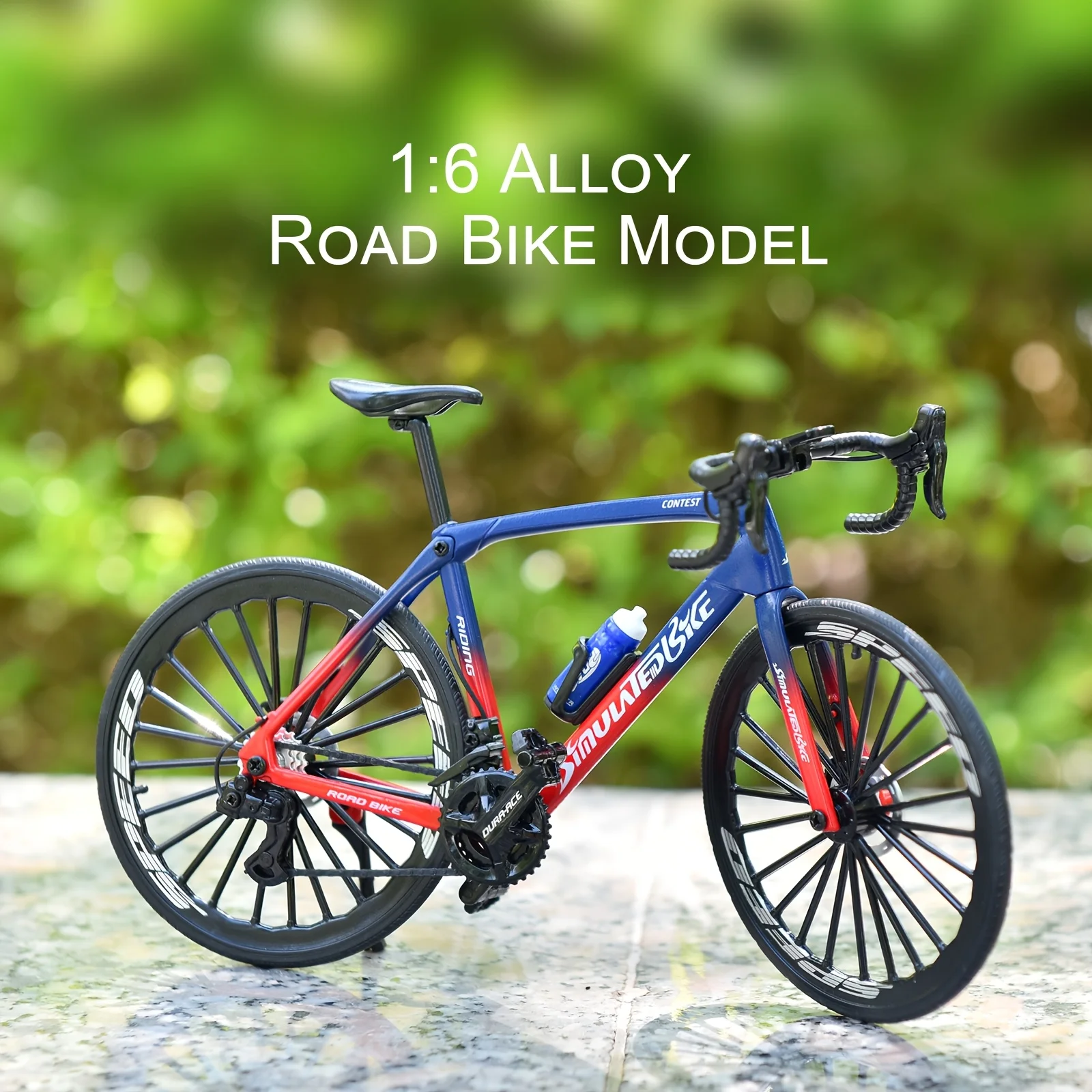 Vintage Metal Mountain Bikeรุ่นเดสก์ท็อปมินิคลาสสิกจักรยานของเล่นDie-Cast Fingerชุดตกแต่งบ้าน