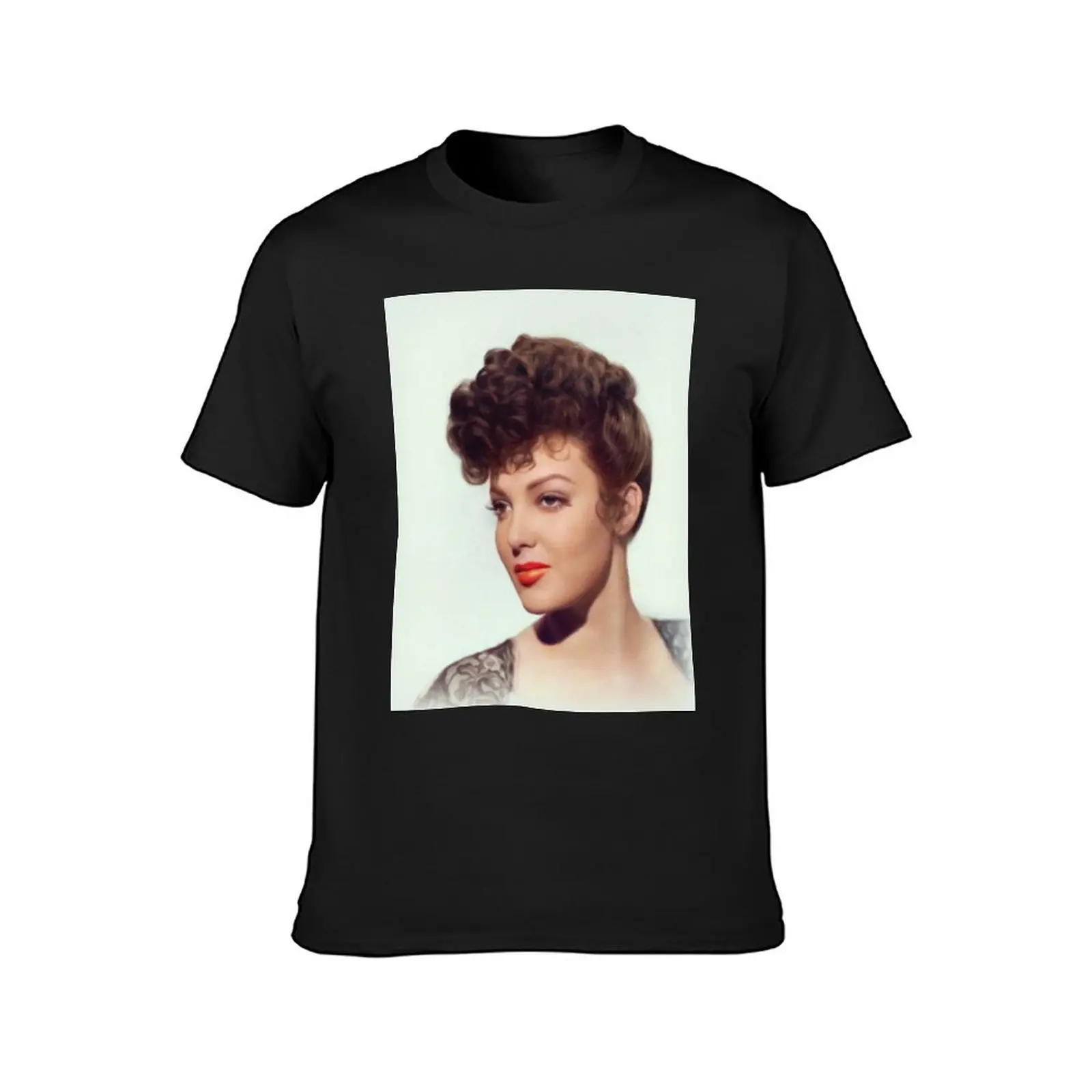 Linda Darnell, Movie Legend T-Shirt aesthetic clothes plus size tops Aesthetic clothing oversizeds Men's t-shirt