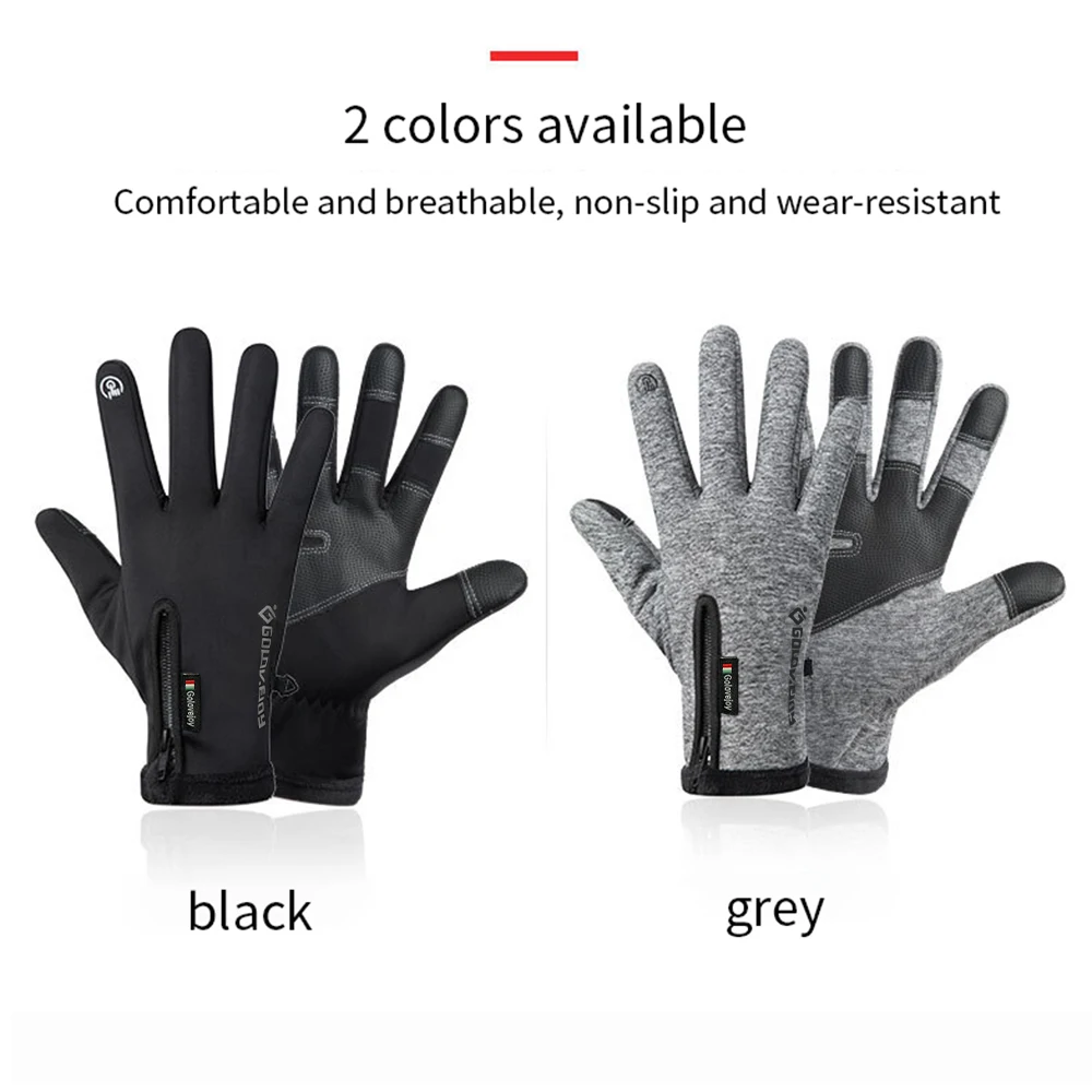 Winter Gloves For Men Women Touchscreen Warm Outdoor Cycling Driving Motorcycle Cold Gloves Windproof Non Slip Gloves