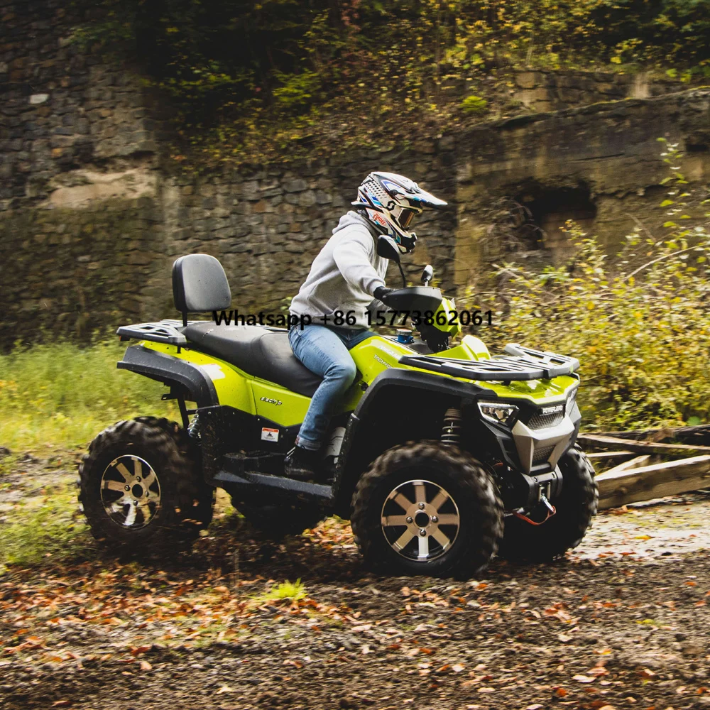 2026 New Shaft Drive Quad Bike Cuatrimotos Automatic with Reverse Differential 10000w Adult Electric ATV 4x4