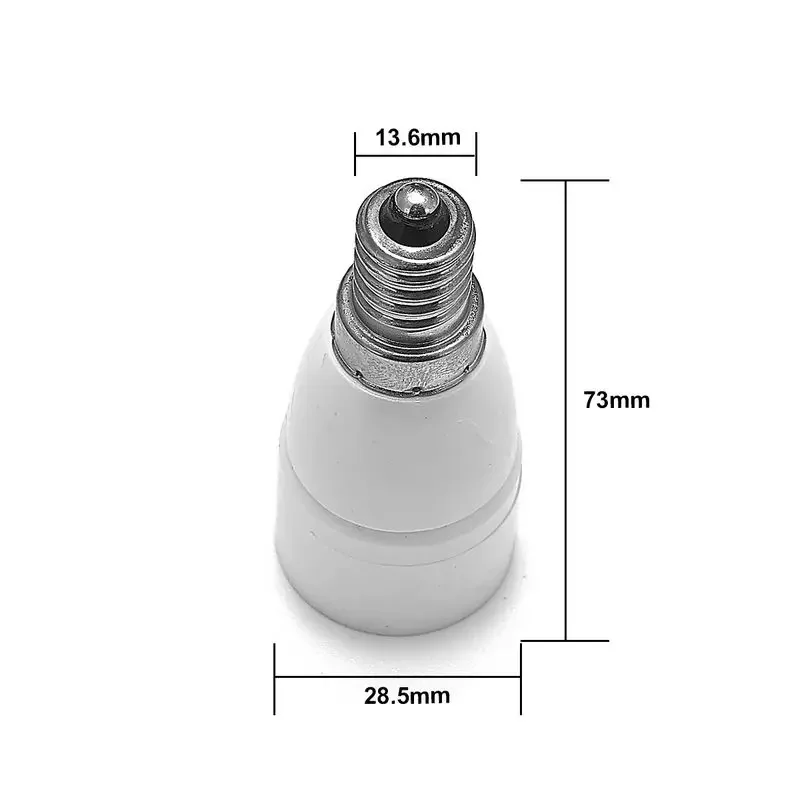 E14 to E14 Extension Socket E27 to E27 Adapter Lamp Holder E27 E14 Bulb Socket Converter Lamp Base Plug Socket LED Light