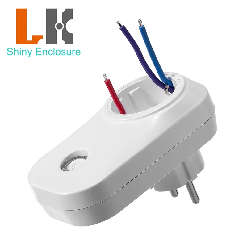 100x62x35mm Factory Smart Home Wireless Socket Plastic Casing Various Abs Specifications Smart Socket Enclosure