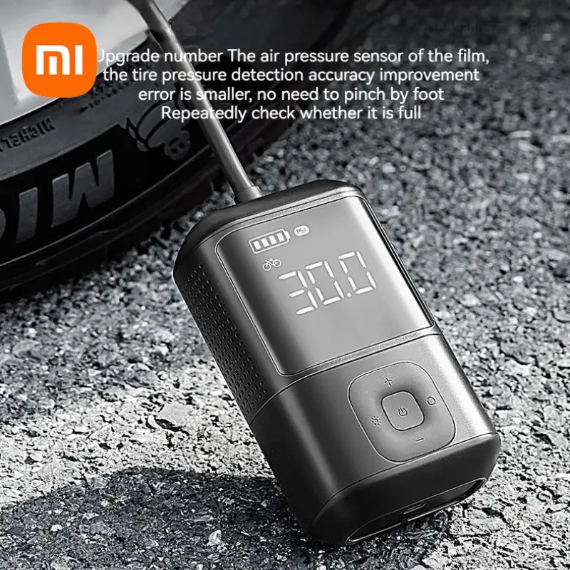 Xiaomi Youpin Lydsto 1S Inflator Tire Pump Car Air Compressor for Motorcycles Bike Ball Tyre Digital Electric Tire Air Injector