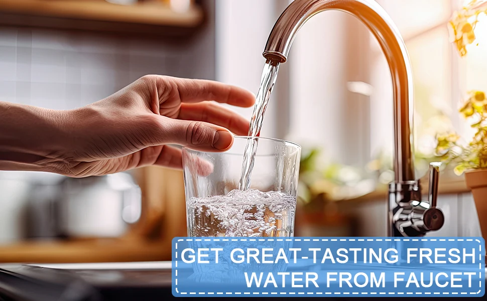 Whole House Water Purifier 0.01um PVDF Pre-Filter 1000L SUS304 Water Filter Can Be Continuously Cleaned for 5 Years