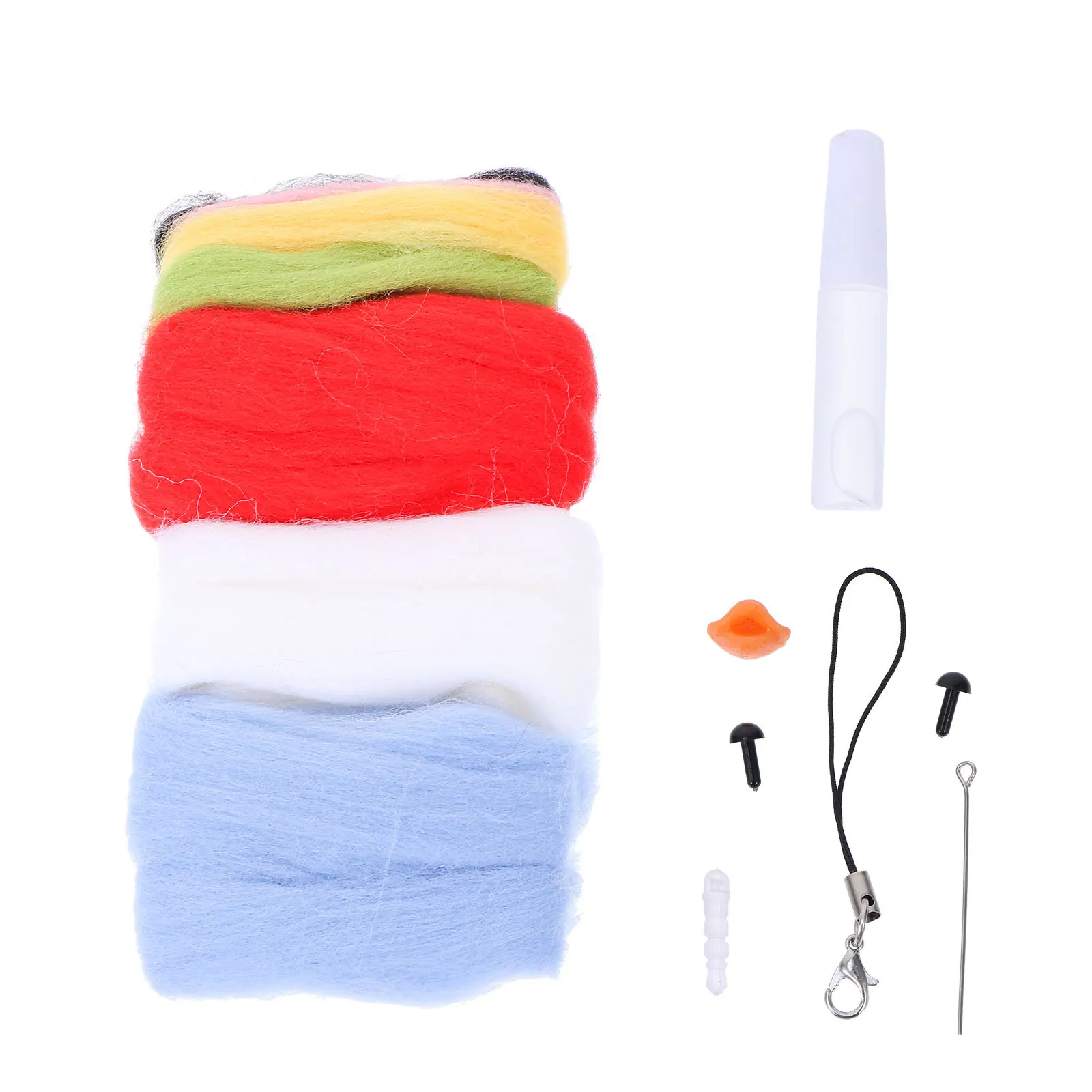 

1 set 1 Set Kit Felt Craft Supplies Mini Needle Kit Decoration Diy Wool Wool Felting Decoration Felt, Diy Felting Art,