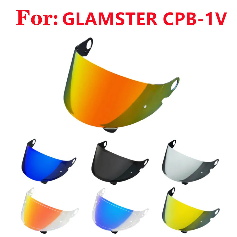 

GLAMSTER Helmet Visor for SHOEI GLAMSTER Windproof Lens Face Shield Fog-Resistant Visière Anti-UV Sunscreen Visera Casco Moto
