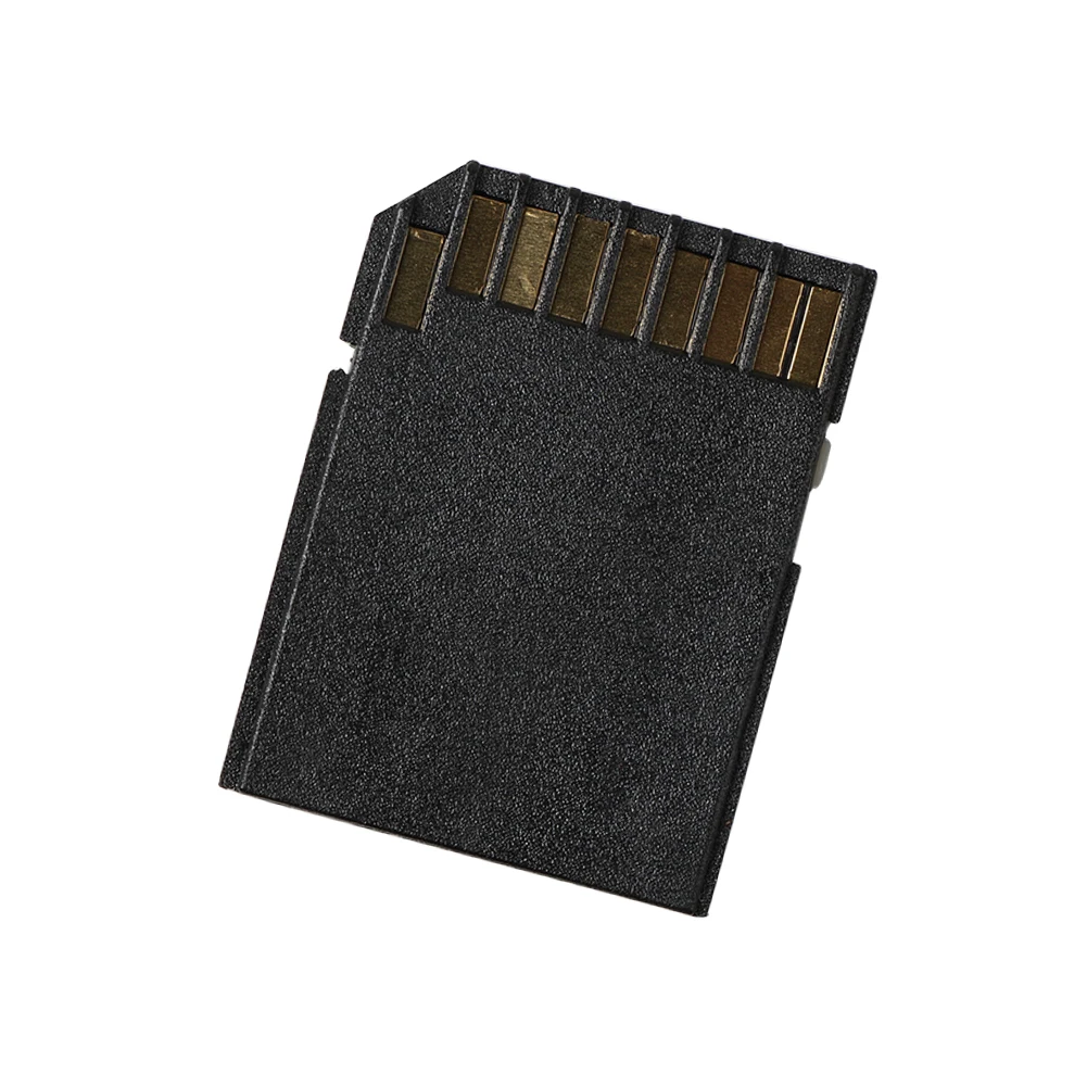 10 Uds Microsd Mini lector de tarjetas TF tarjeta Micro SD a adaptador convertidor de tarjeta SD adaptador pequeño para la mayoría de los tarjetas Micro SD 5