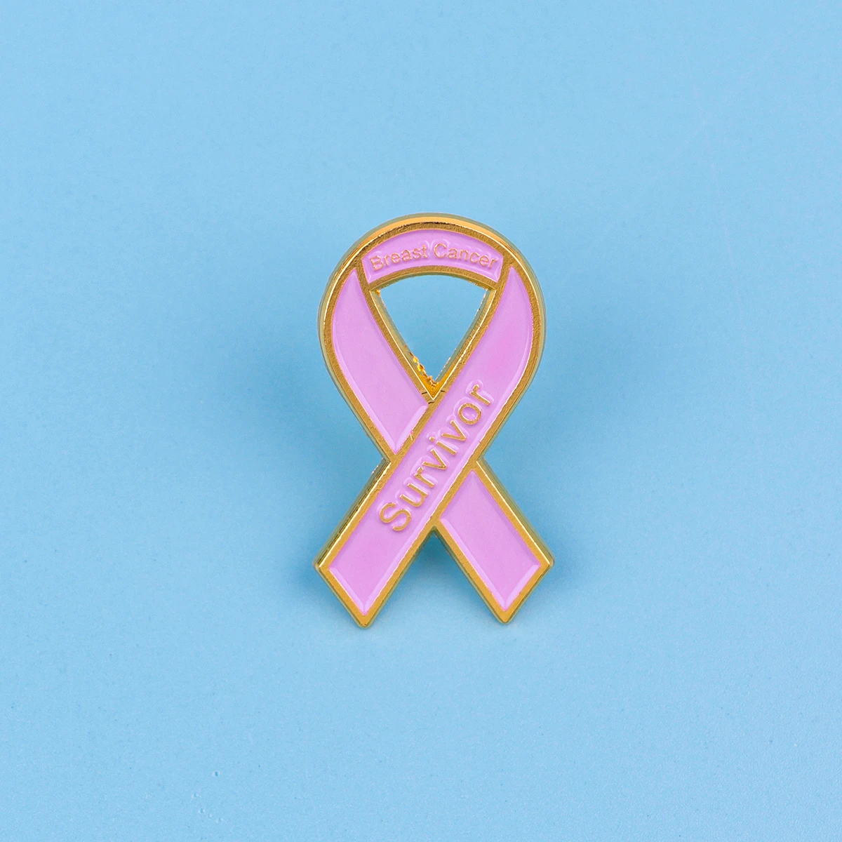 Pink Ribbon Breast Cancer Awareness Enamel Pins Brooches For Women Clothing Backpack Lapel Badges Shirts Hat Accessories Gifts