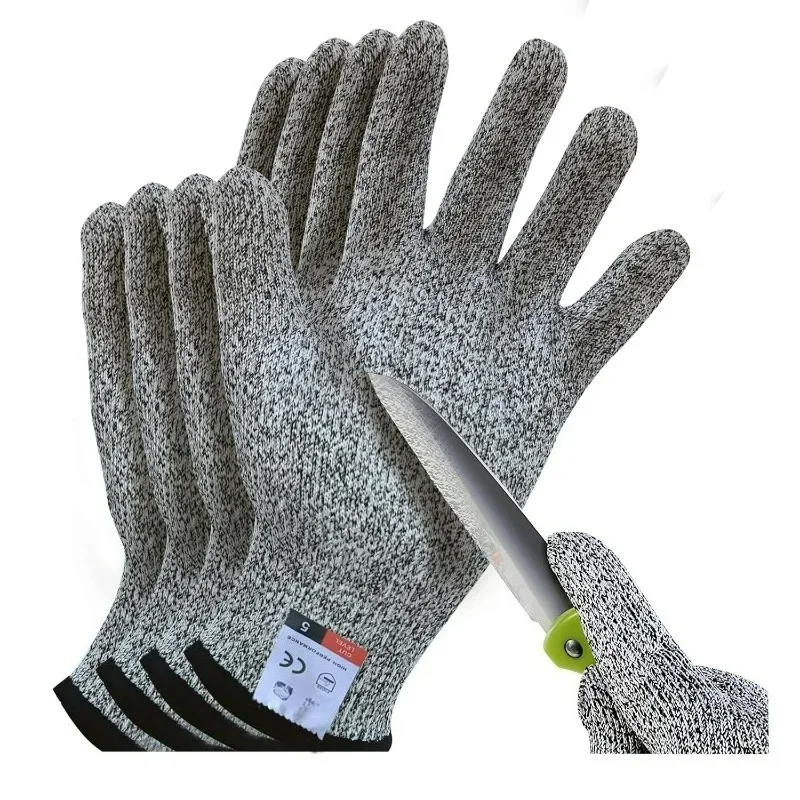 Food Grade Cut Resistant Gloves, Level 5 Kitchen Cutting Gloves for Oyster Shucking, Fish Filleting, Wood Carving & Gardening