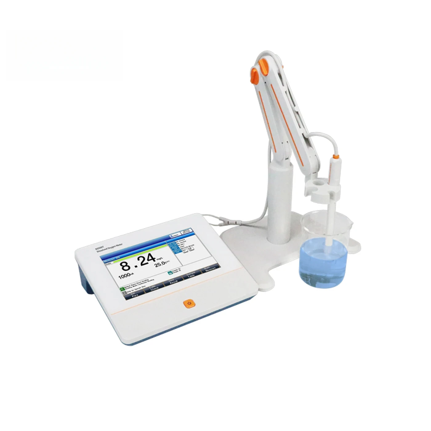 

CHINCAN M500T Benchtop PH Meters Multi-Parameter Water Quality Analyzer -10~135C with 7.0 inches LCD touchscreen