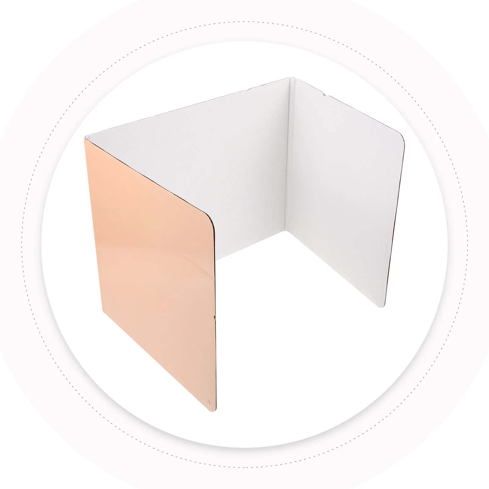 

5Pcs Desk Divider Privacy Shield Board Sneeze Guard Countertop Barrier for Office School Bank Cashier Protective Partition