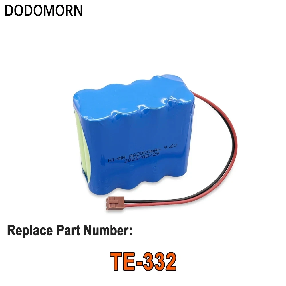 New TE-332 For Terumo BN-600AAK SS-005024 TE-331 TE311 TE-312 TE-135 TE-371 Replace Parts Battery 9.6V 2000mAh High Quality