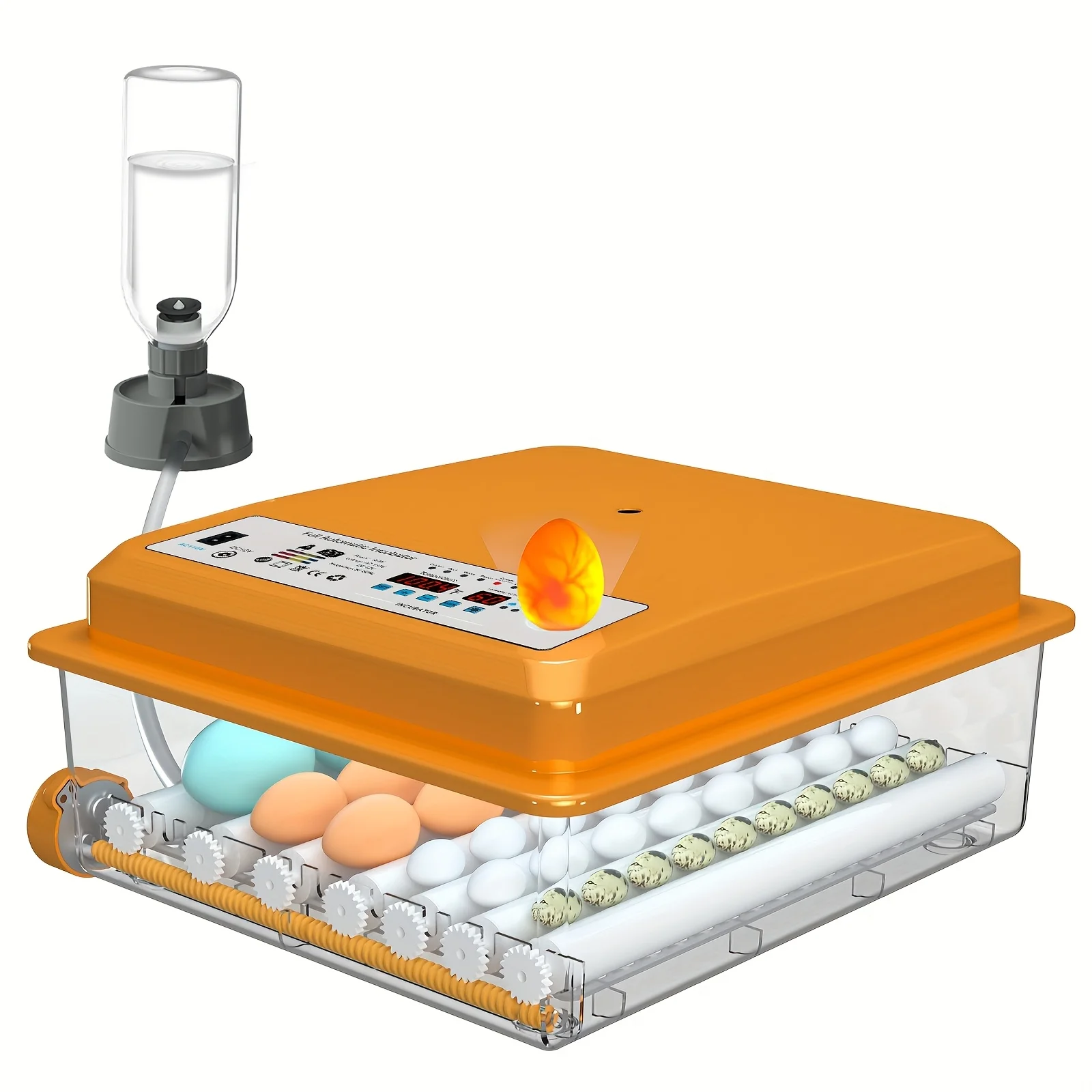 

Hot Selling Capacity 16 Eggs Poultry Hatching Equipment Egg Incubator 5 Incubation Modes Automatic Temperature Regulation