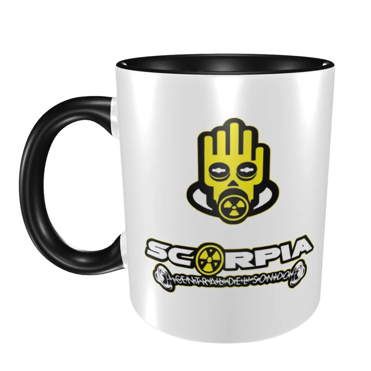 

Scorpia Central Del Sonido Mug Funny Ceramic Coffee Cups Tea Mugs Milk Cup Drinkware Gifts for Friends