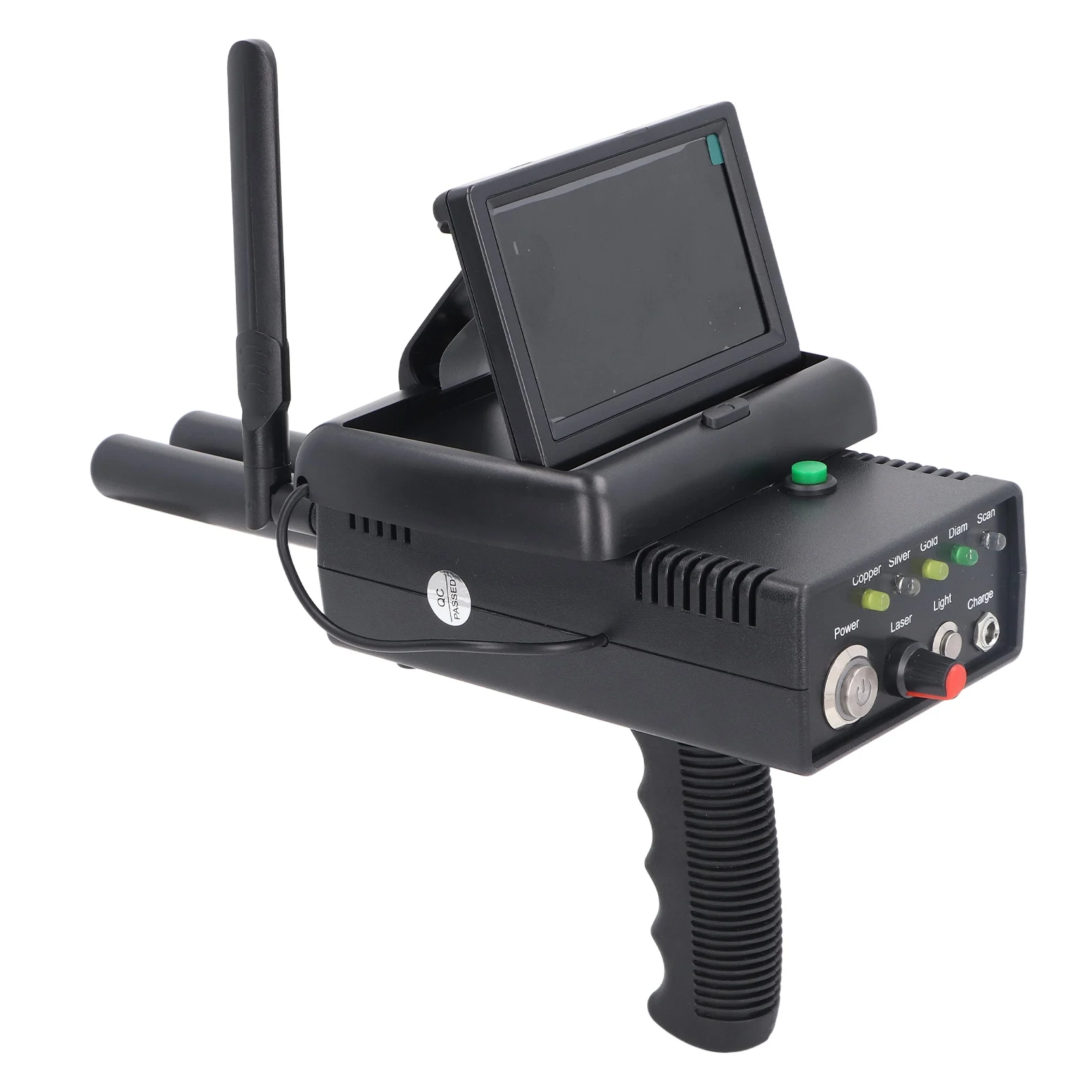 Underground Metal Scanner HD LCD Display Outdoor Gold Silver Copper Locator Professional Gold Detector with Flashlight