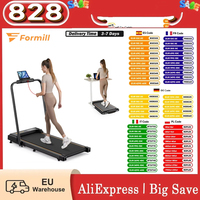 Formill Ft-51 Walking Pad Treadmill, 2.5 Hp Motor, Led Display, 265Lbs Max. Load, 1-6Km/H Speed