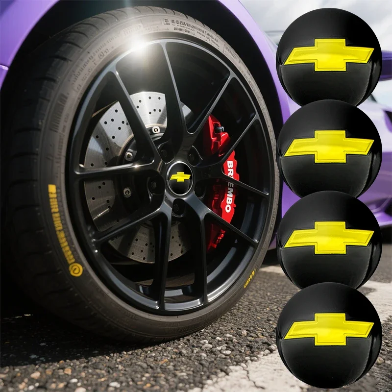 

NEW 4pcs Car Wheel Hub Center Cap Sticker Metal Emblem Sticker For Chevrolet Captiva Colorado Cruze Spark Malibu Car Accessories
