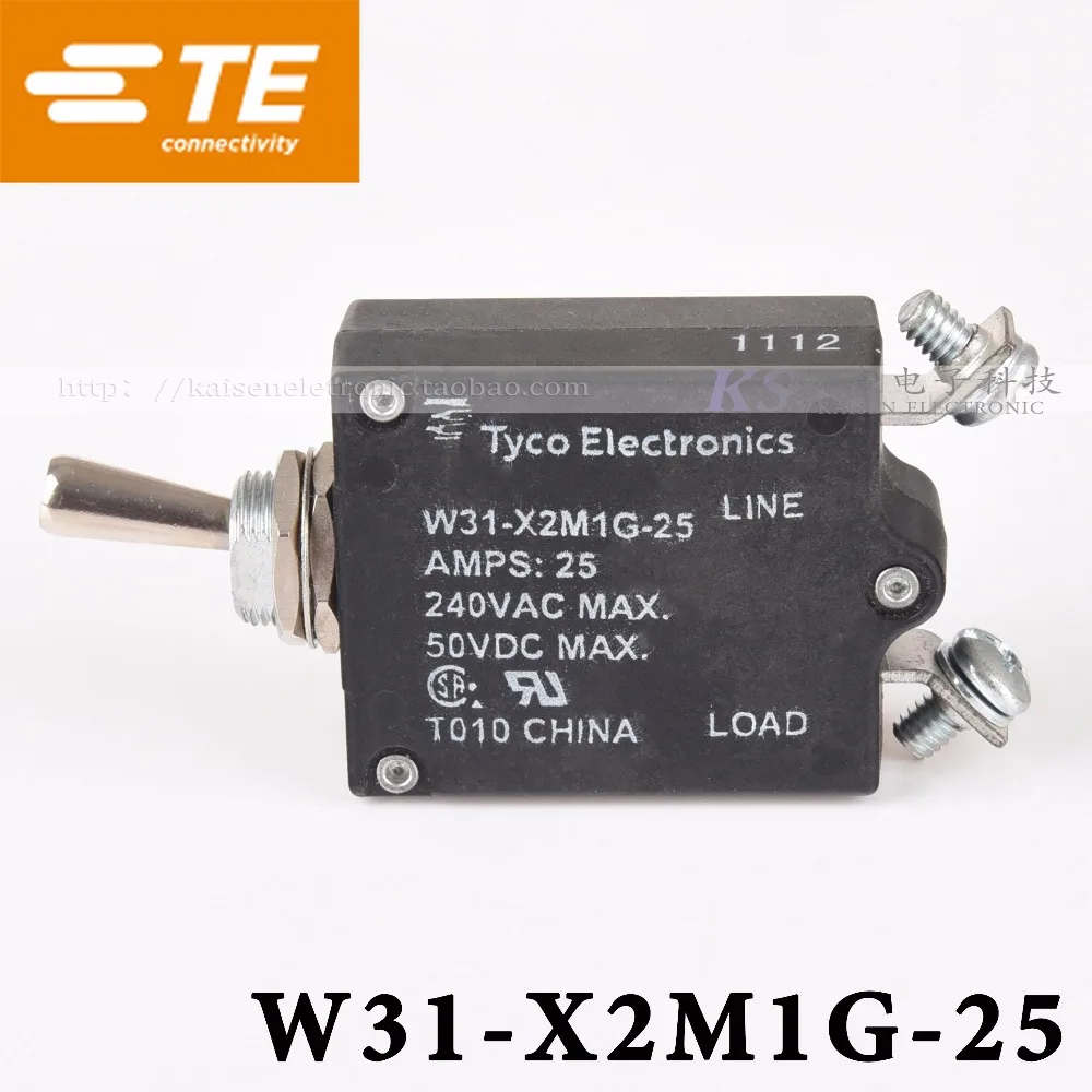 Tyco TE W31-X2M1G-5 W31-X2M1G-10 W31-X2M1G-15 W31-X2M1G-20 W31-X2M1G-25 W31-X2M1G-30 Circuit breaker 3-1393247 CAS--5PCS/LOT