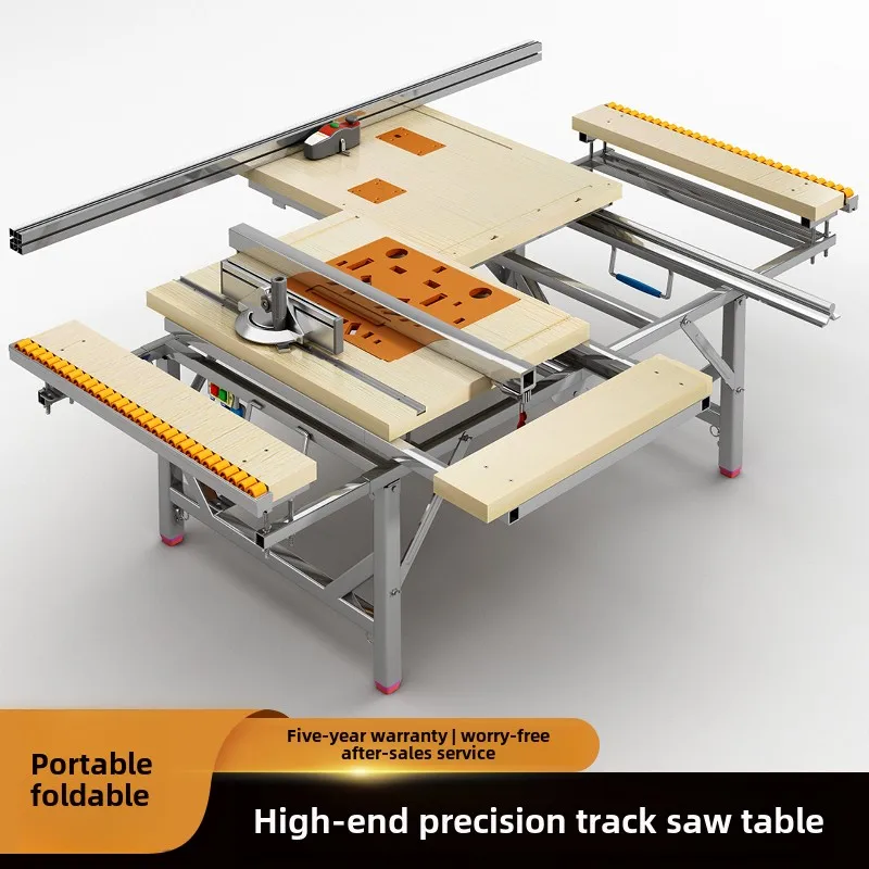 Woodworking Table Multi-Functional Folding Carpenter's Wood SA Small Lifting Precision Console Portable Decoration Table Saw