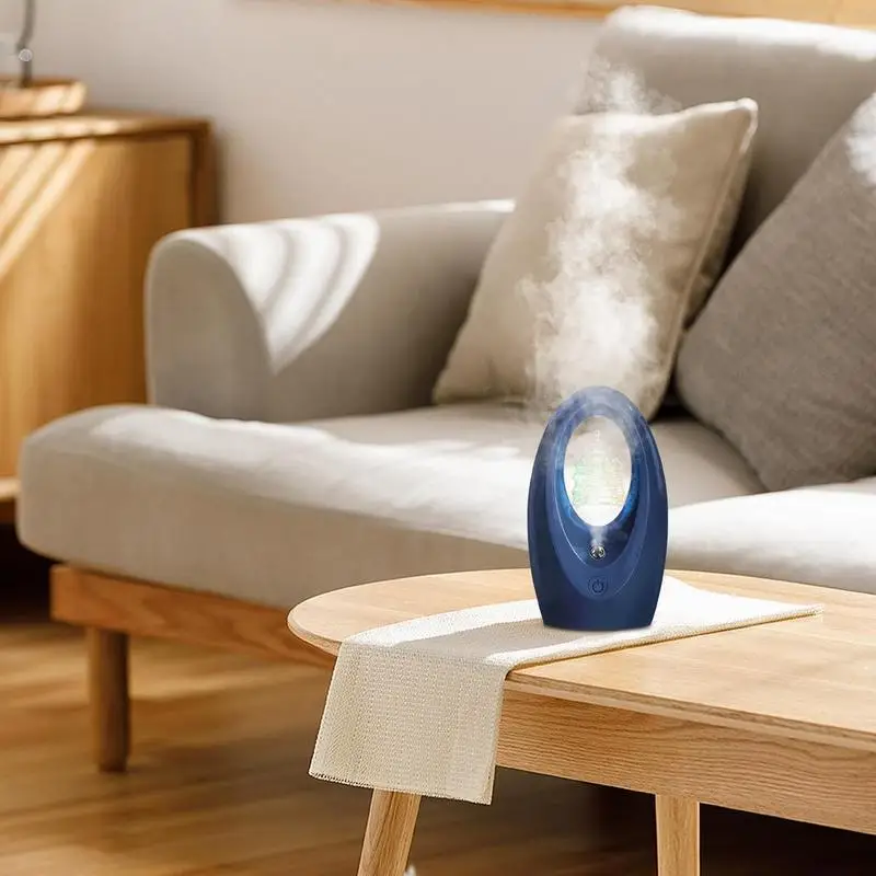 Cool Mist Humidifiers Colorful Small Desk Humidifier Auto Shut Off Quiet Oil Diffuser Night Lights And Aromatherapy Machine For