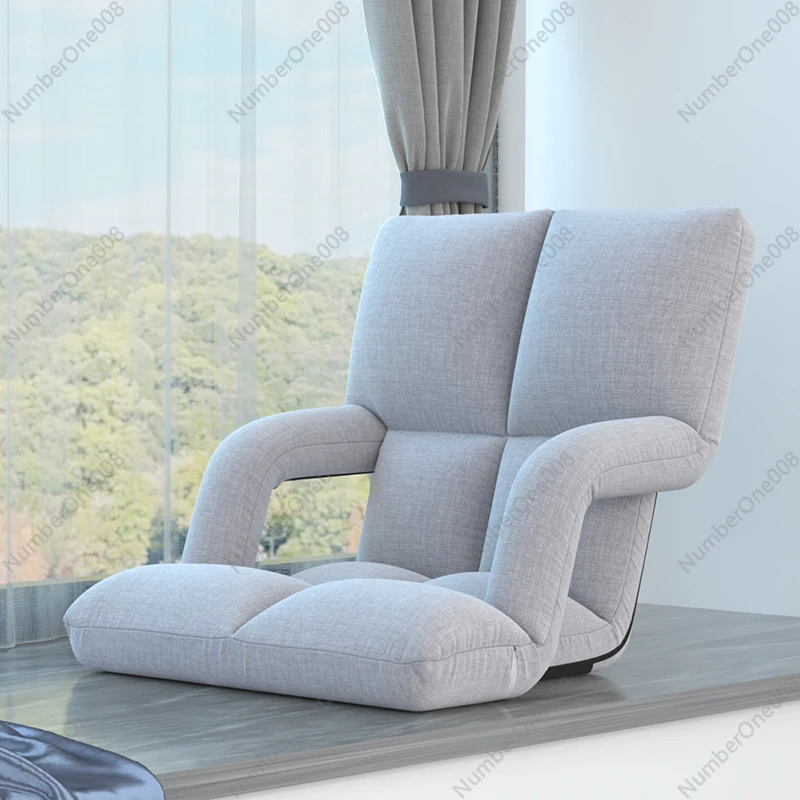 

Multifunctional Foldable Floor Sofa Chair Adjustable Backrest For Bedroom Balcony Reading Nook