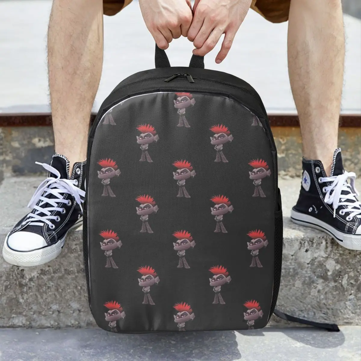 Princess Barb Pattern Woman Backpacks Boys Girls Bookbag Fashion Children School Bags Portability Laptop Rucksack Shoulder Bag