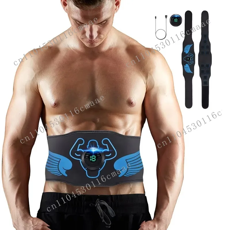 

Abdominal Massage Machine Ems Body Massage Ten Units Muscle Toning Belt Electronic Ab Stimulator