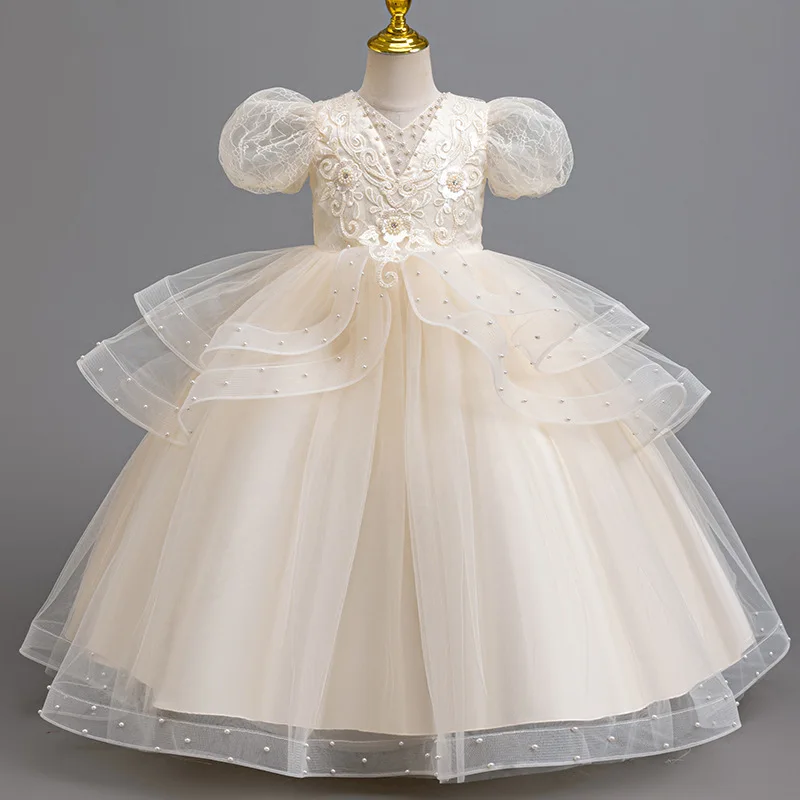 

Роскошное и элегантное розовое платье с цветочным принтом для девочек, вечернее платье для конкурсов красоты, платье для подружки невесты на свадьбу.