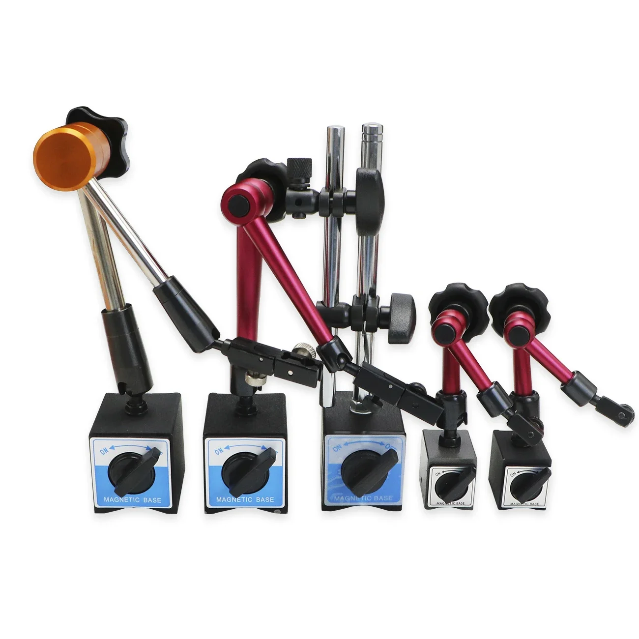 SHANHR Magnetic Base Stand with Fine Adjustment Adjustable Holder for Digital Dial Test Indicator Gauge