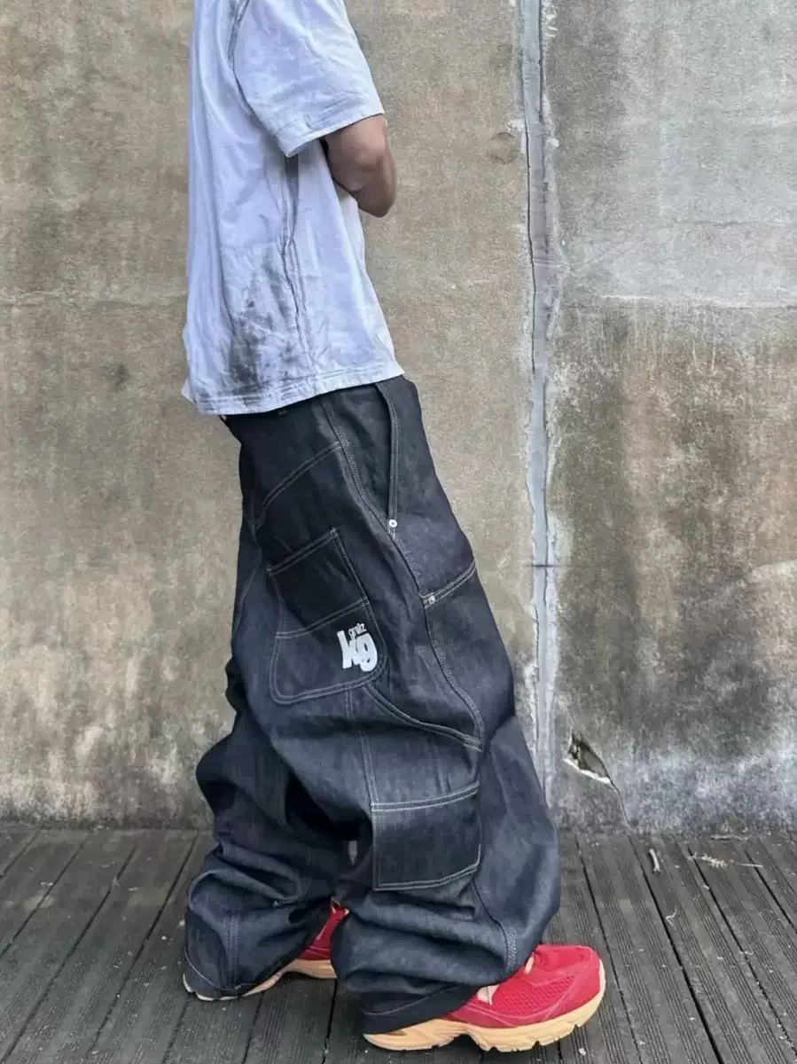 

American Retro Oversize Loose Fit Skateboard Jeans ex Casual mid Waist Zipper Fly Denim Jeans for Teenagers Summer Wear