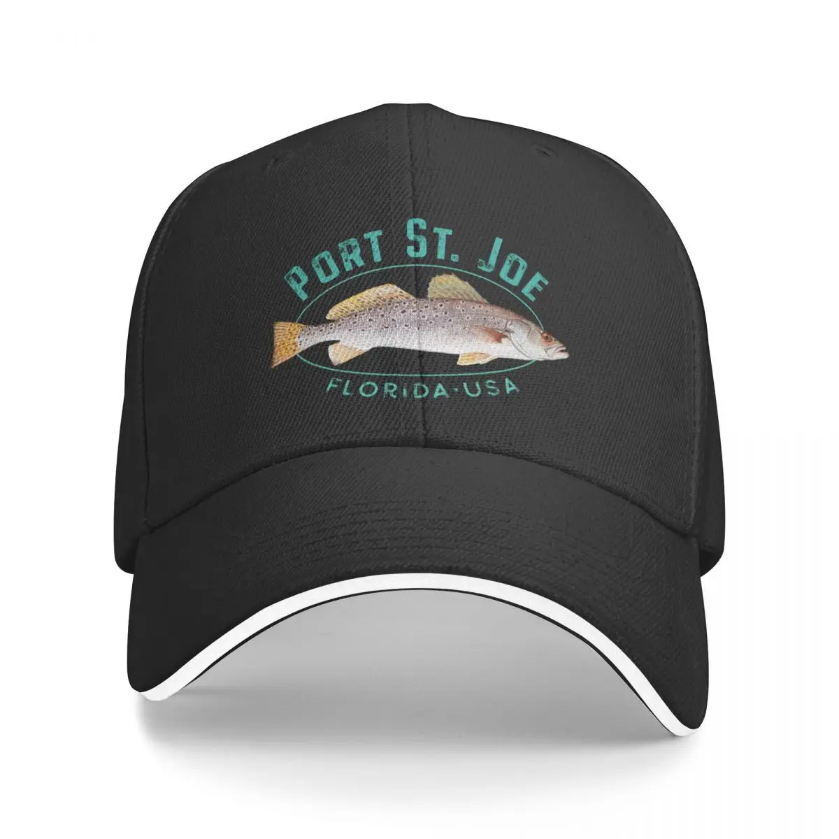 Port St. Joe Florida Forgotten Coast Designs Baseball Cap Hat Luxury Brand Custom Cap Sun Hat For Children For Girls Men's