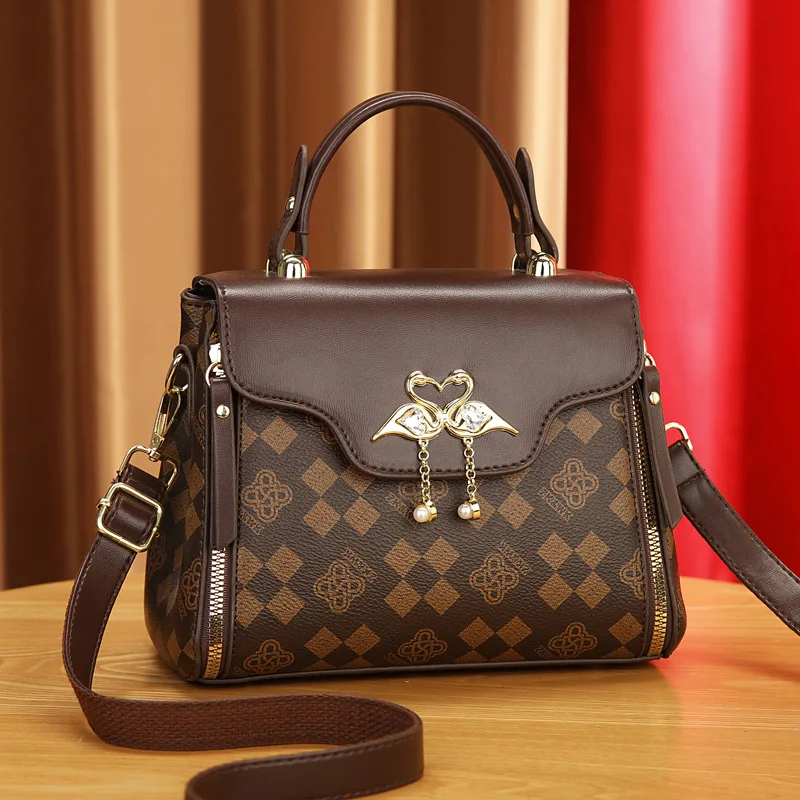 

High-quality Exquisite Simple Printed Tote Bag Women's New Commuting Shoulder Bag Design Ladies Shopping Messenger Tote Bag
