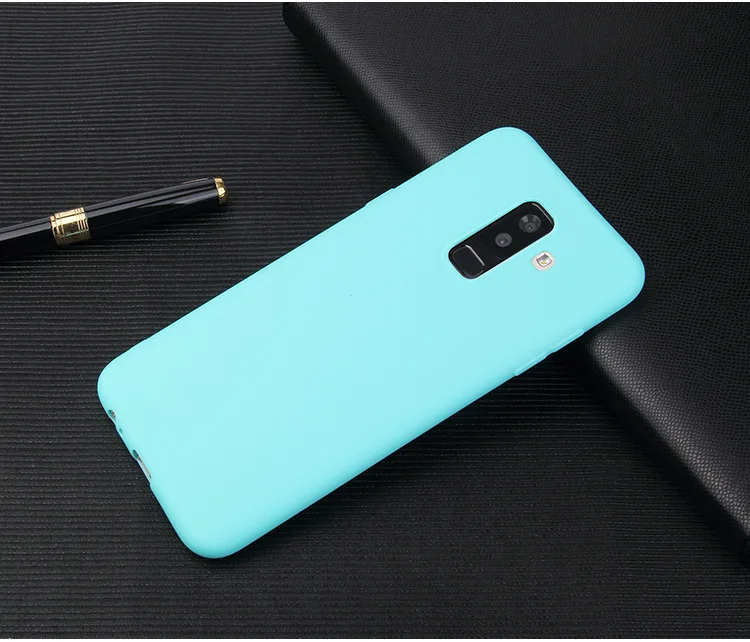Süßigkeiten Silikon Softcover Fall für Samsung Galaxy A6 A6 Plus A7 A9 A8 A8 Plus 2018 S7 S8 S9 S10 E S10E S10 Plus M10 M20 Fälle – Detail 2
