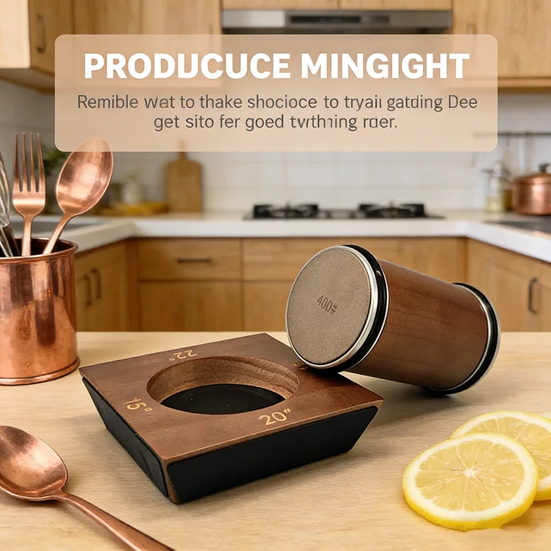 

New Wooden【4 Angle】Rolling Knife Sharpener 15/18/20/22°Roller Sharpeners Professional Grinding System Diamond Sharpening Stone