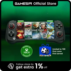 GameSir-mando de Xbox con efecto Hall, Gamepad para Xbox Game Pass, STADIA, xCloud, GeForce Now Cloud