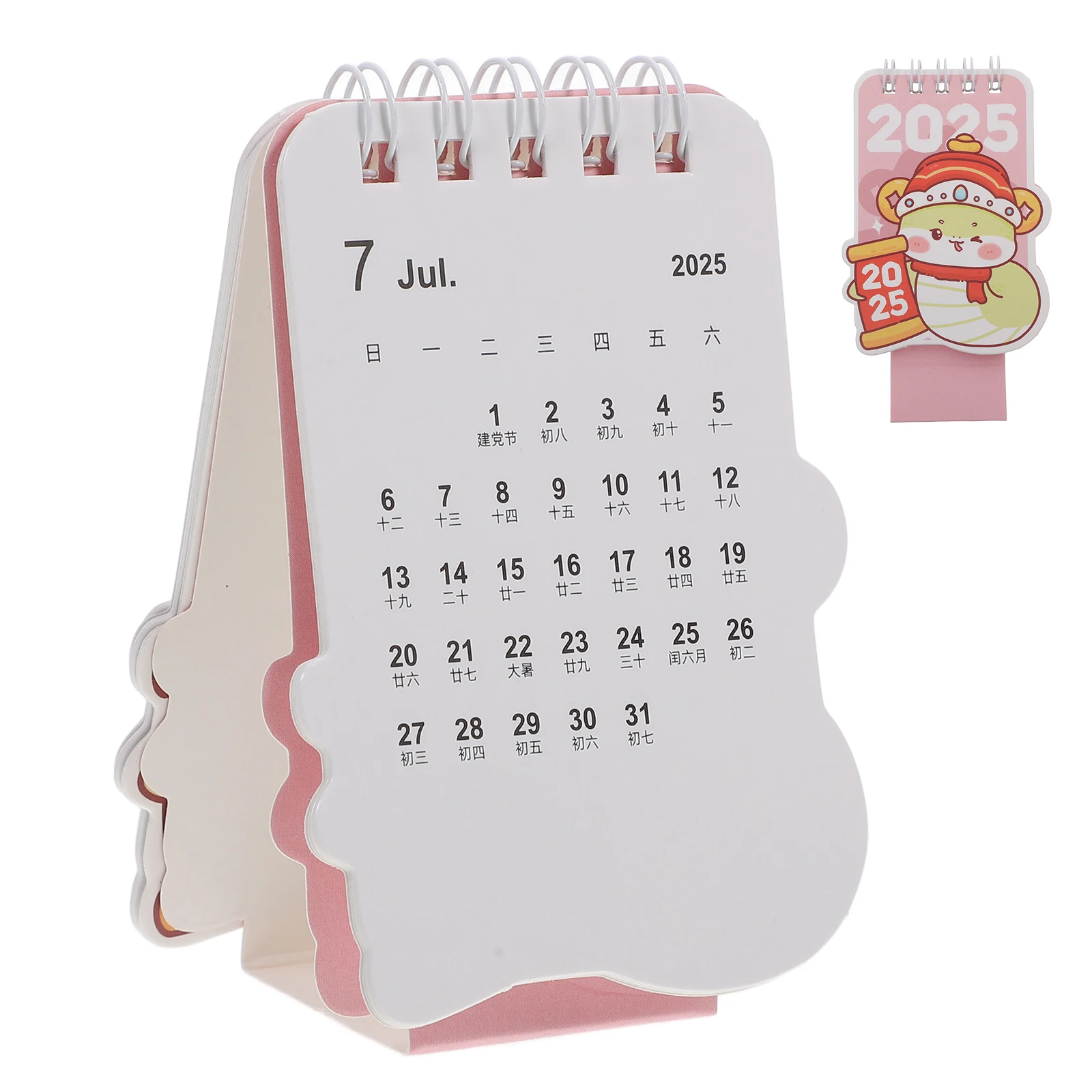 

Desktop 2024-2025 Mini Desk Calendar For Office Home Decorative Monthly Flip Calendar Table Top Standing Organizer Supply