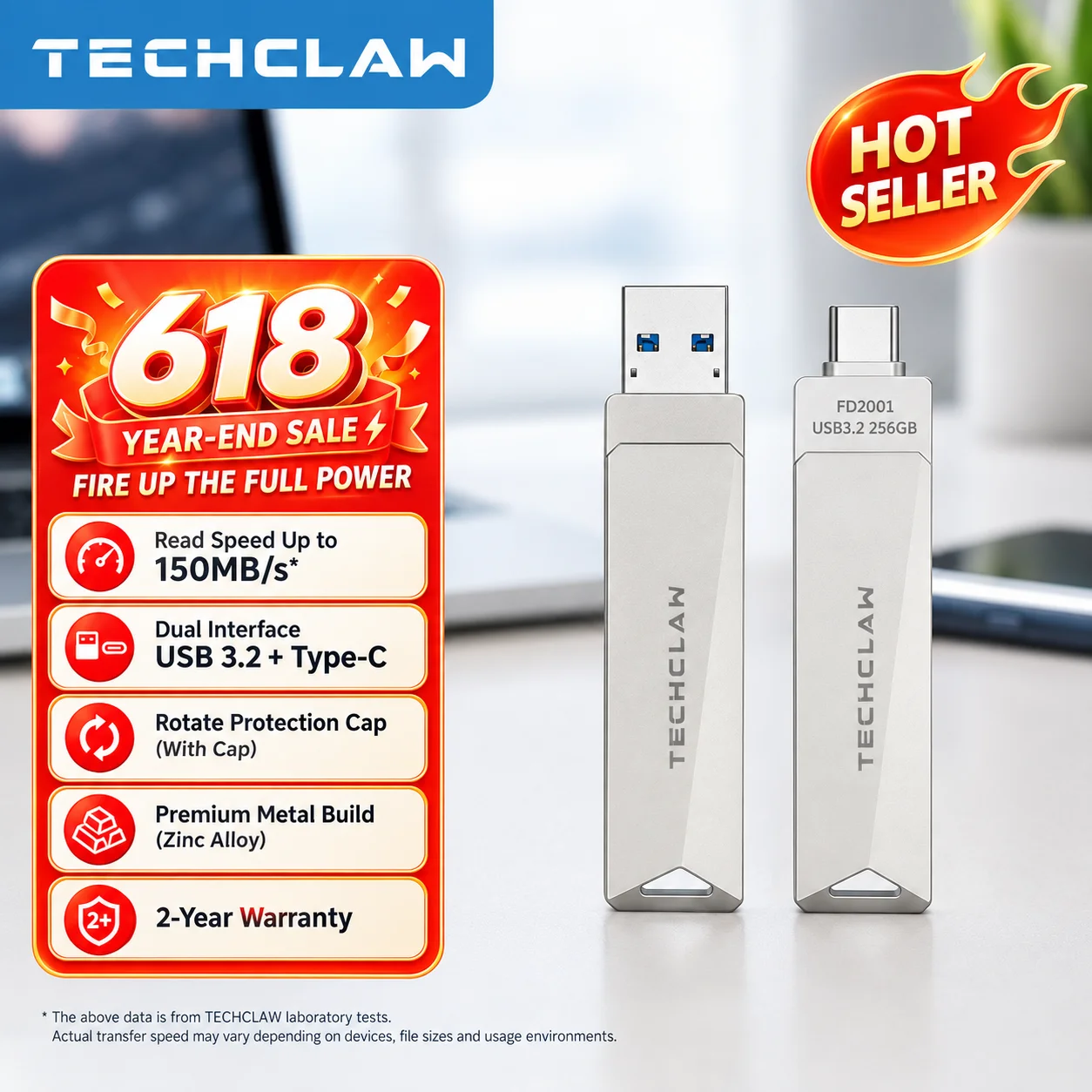 Pamięć USB 3.0 typu C, 2 w 1, 120 MB/s, szybka, metalowa, z funkcją OTG, 64 GB, 128 GB, 256 GB, 512 GB, do komputera, telefonu i samochodu.