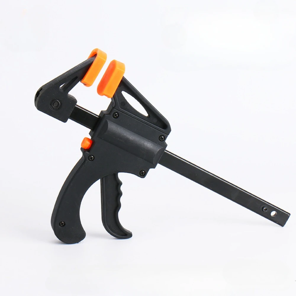 4' Woodworking Clamps Fixed Type Quick Ratchet Release Speed Extruded Nylon Work Bar Kit Spreader Gadgets DIY Portable