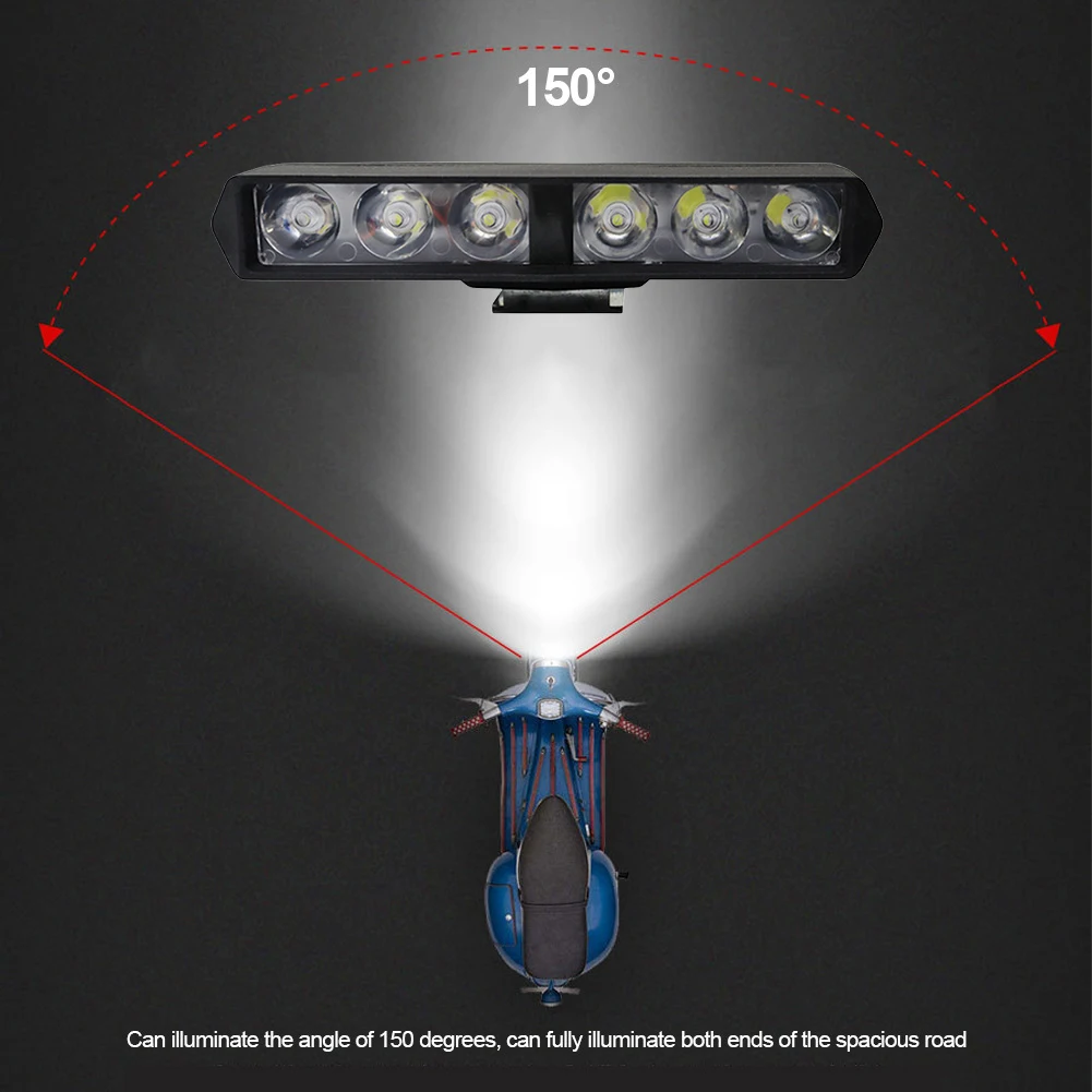 

2 шт. 6D светодиодные противотуманные фары 6000K 1200LM IP67 водонепроницаемые светодиодные фары для мотоцикла 12 Вт для мотоцикла 4X4 ATV внедорожник грузовик трактор