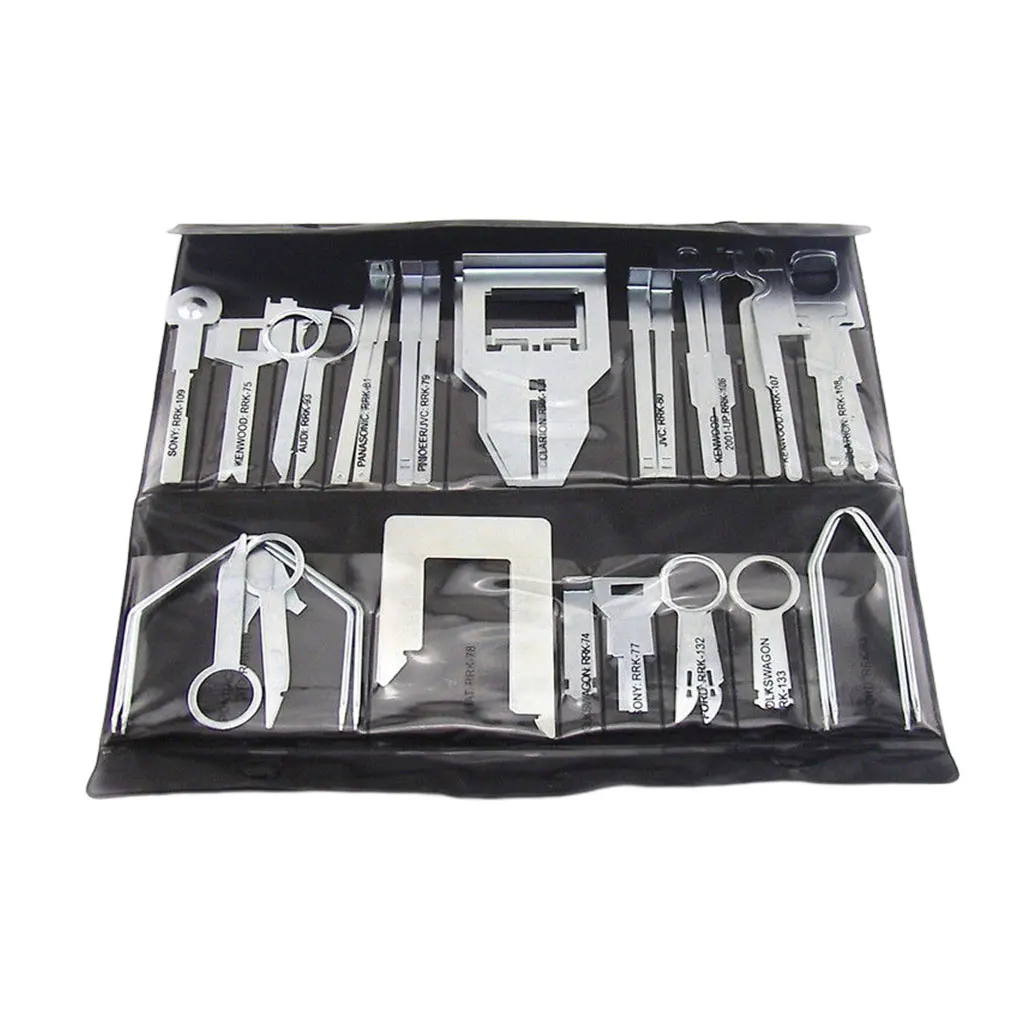 

Convenient And Portable Tool Kit For Car Repair - Professional And Sturdy Multi-functional Metal Disassembly Tool 38 piece set