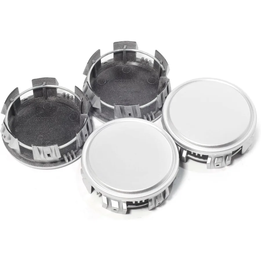 

4 шт., 62 мм, 2,45 дюйма, центральные колпаки для колес, сменные колпаки для колес PT280-03200-02 42603-YY340, 42603-YY380, серебряные колпаки для ступиц, совместимые с