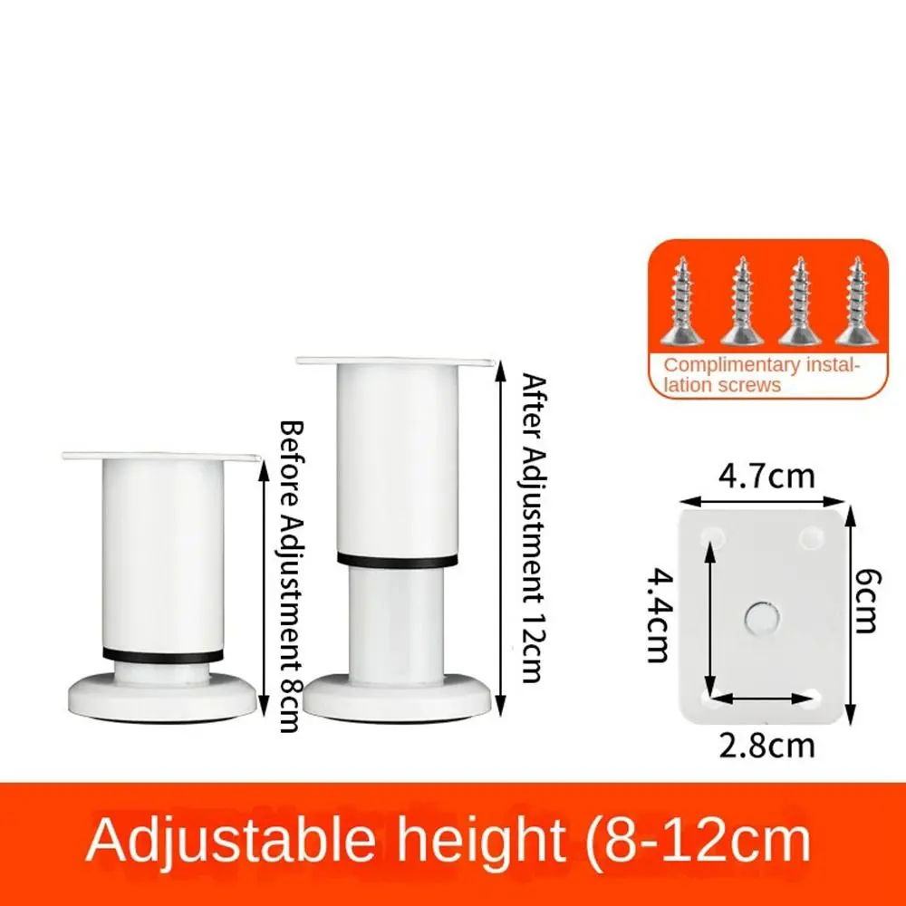 Nuove gambe per mobili in acciaio inossidabile Piedini da tavolo di ricambio regolabili Hardware Piede di livellamento per divano durevole per uso domestico